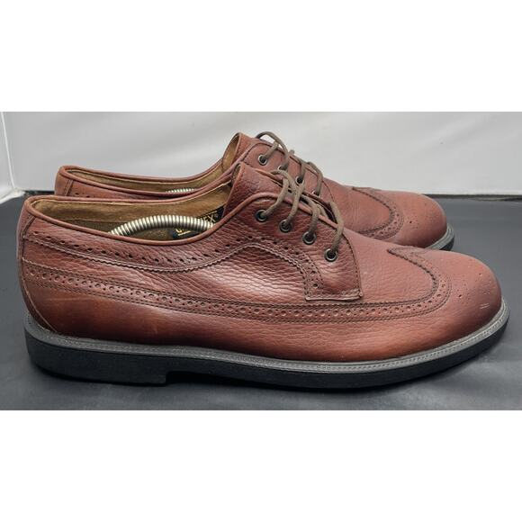 Rockport GORE-TEX Wingtip Brown Cordovan Leather Shoes Mens Size 12 Fast Ship main image 5